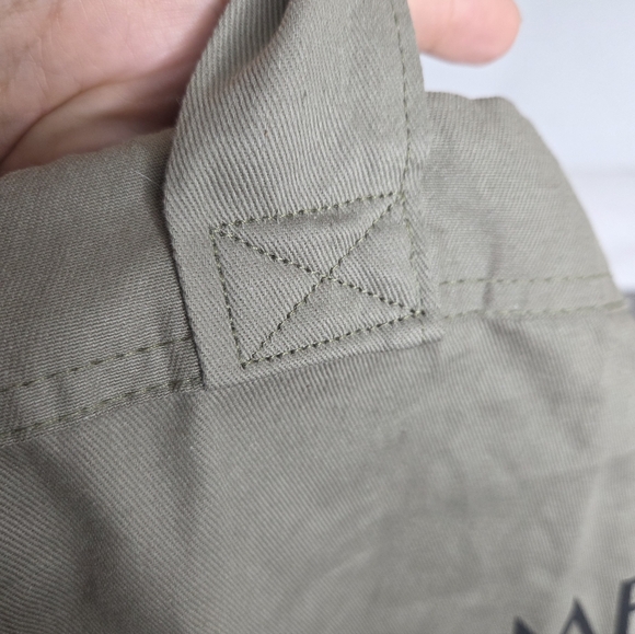 Campomaggi Olive Green Tote Bag Aprox 22" X 19" Inchs - Picture 7 of 9